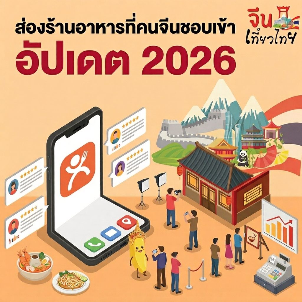 ร้านแบบไหนคนจีนเลือก? ส่องร้านอาหารที่คนจีนชอบเข้า อัปเดต 2026